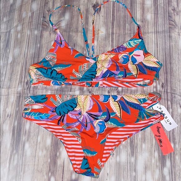🌴 women’s amor y besos reversible bikini set ✨ - Picture 6 of 8